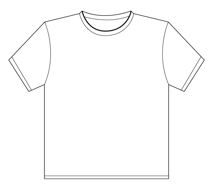 Shirt Template - Cliparts.co