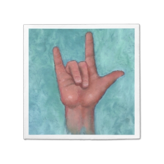 Liebe I Papierservietten