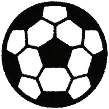 Dakota Collectibles Embroidery Design: Soccer Ball Outline 3.22 ...