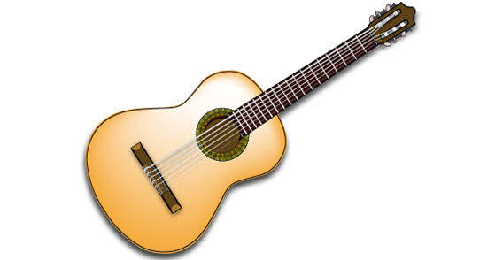 Spanish Guitar Vector | 123Freevectors
