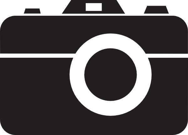 Simple Camera Clipart Black And White - Gallery