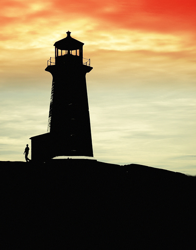 Lighthouse Silhouette Clipart - Free Clip Art Images