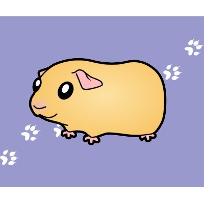 cartoon guinea pig (cream) mouse pad by sugarvsspice picture on ...
