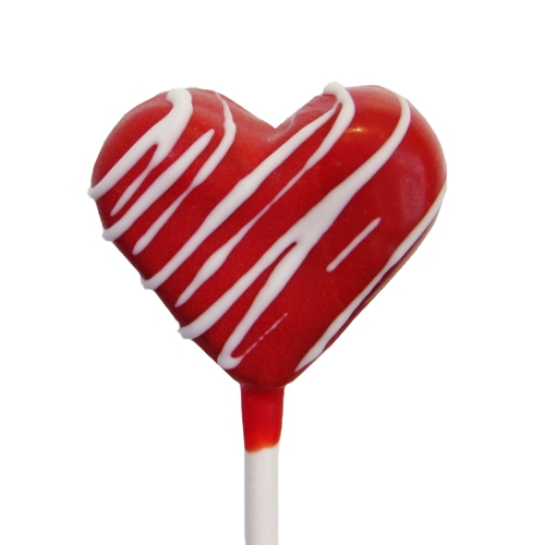 Red & White Love Heart - Harry's Pop BakeryHarry's Pop Bakery