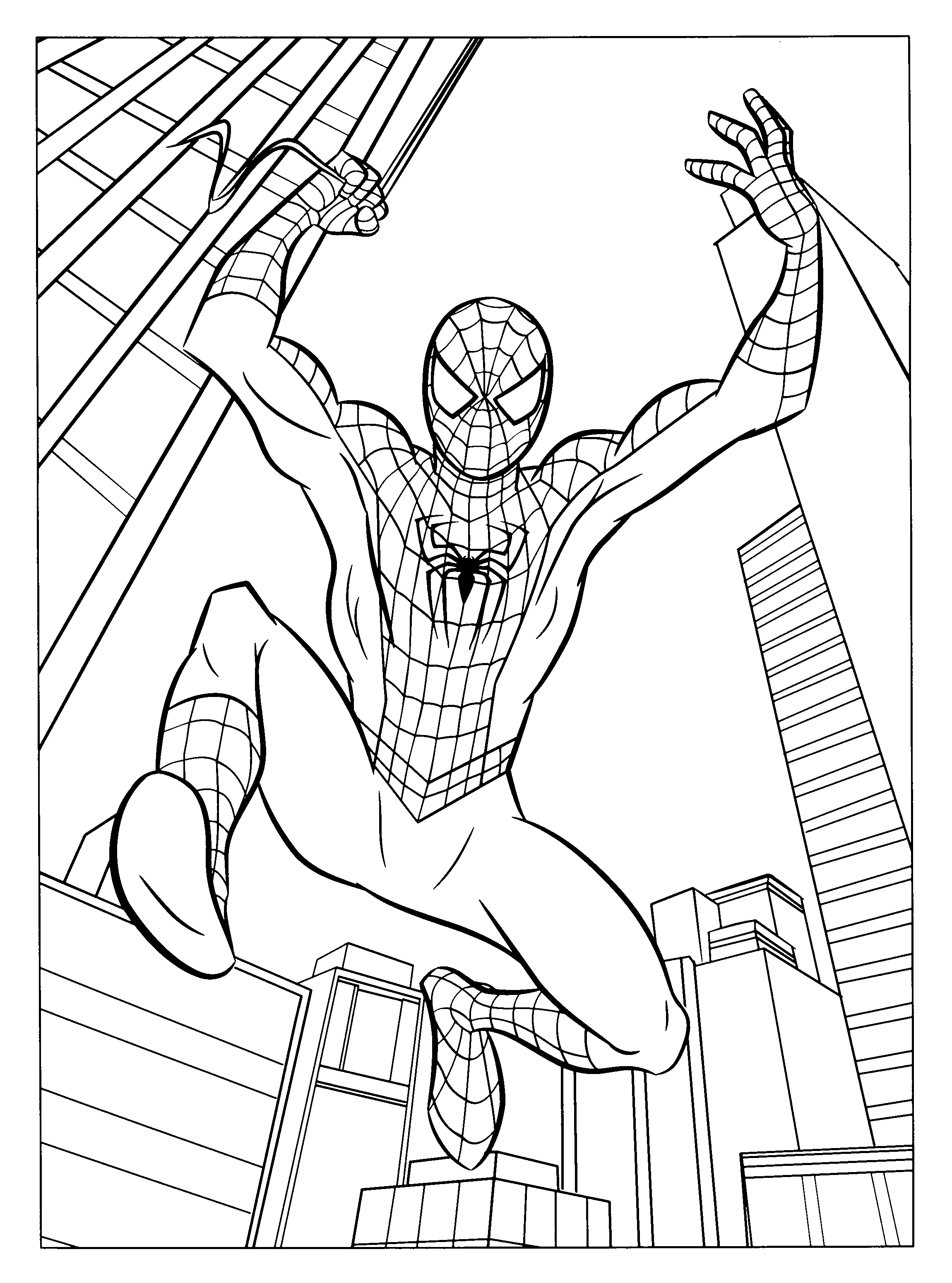 Coloring pages for your kids - page 13 : Printable Spiderman ...