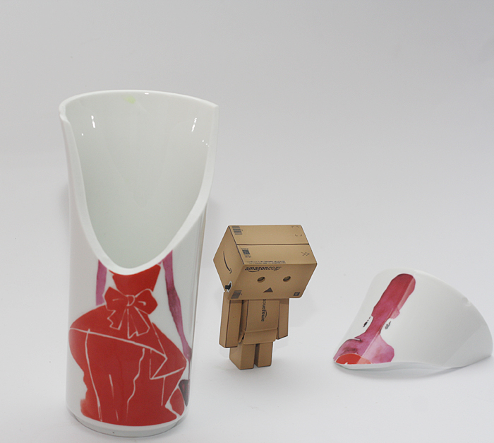 Broken cup - Danbo 04 by Rooch-abdulaziz on DeviantArt