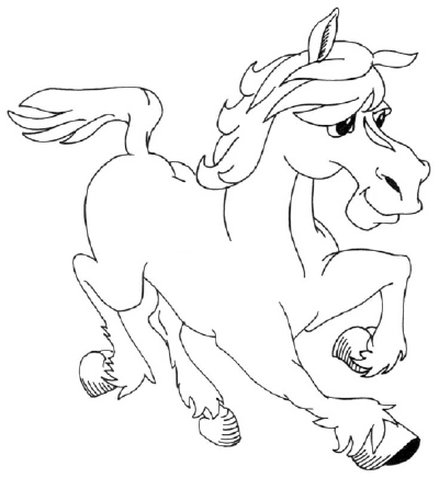 How to Draw a Cartoon Clydesdale Horse in 5 Steps - HowStuffWorks