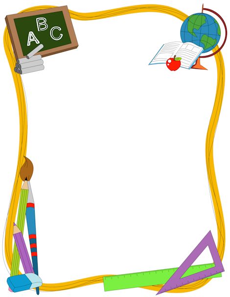 Math Page Border - ClipArt Best