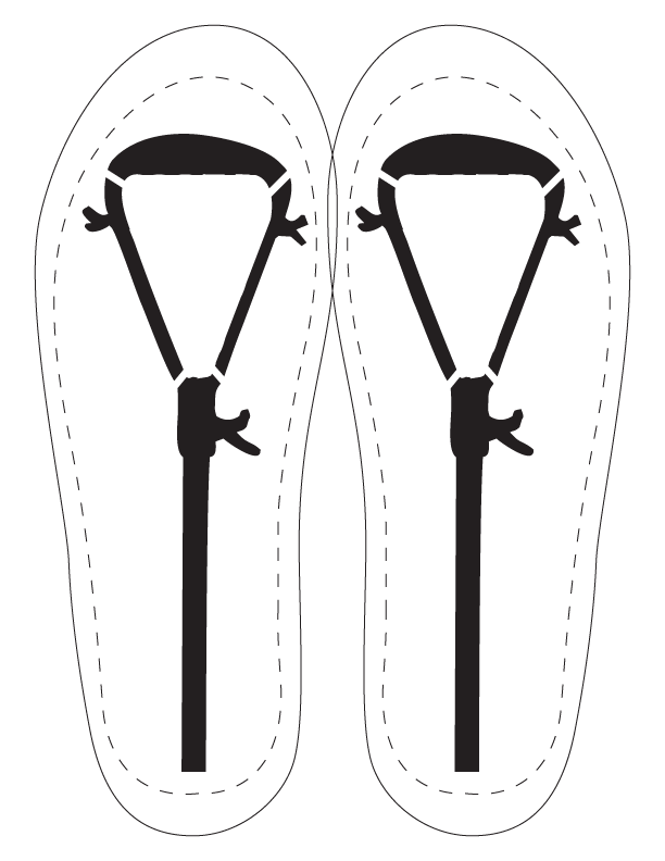 Neet Feet Custom Sandals - Templates - Virtual Sandal Creation