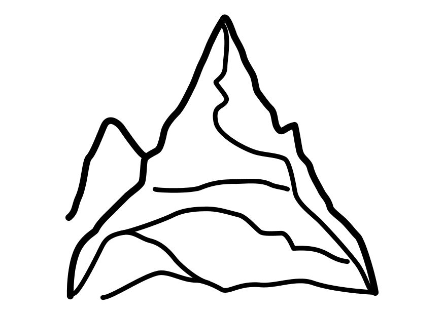 Mountain Coloring Pages Free to Print : New Coloring Pages