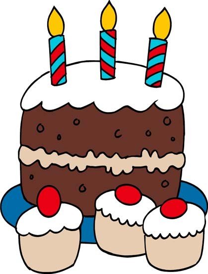 Happy Bday Cake Clip Art - ClipArt Best