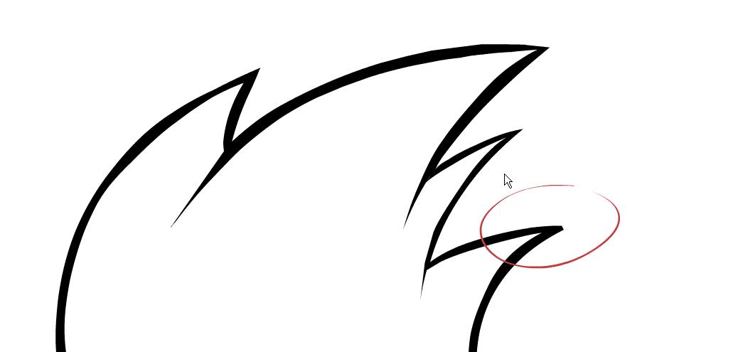 Drawing in Flash. The kid on a banner. Brush tool.