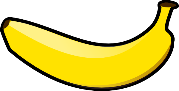 Black And White Banana Clipart | Clipart Panda - Free Clipart Images