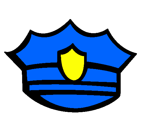 police hat Colouring Pages
