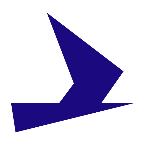 Blue Bird Symbol clip art Free Vector / 4Vector