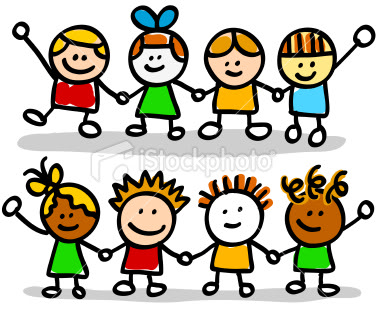 ist2_9778925-happy-kids-friend-group-holding-hands-cartoon ...