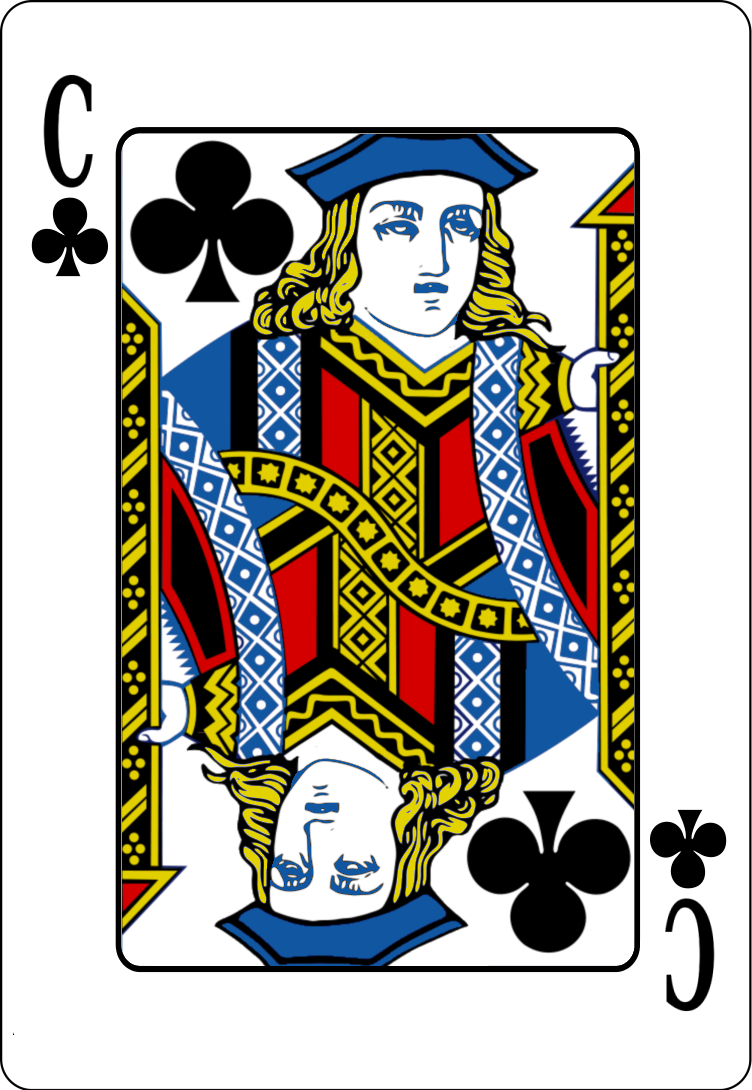 Images For > Playing Cards Jack Of Clubs