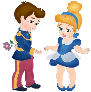 Cinderella & Prince Charming Clipart