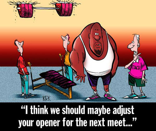 Bodybuilding Cartoon Series
