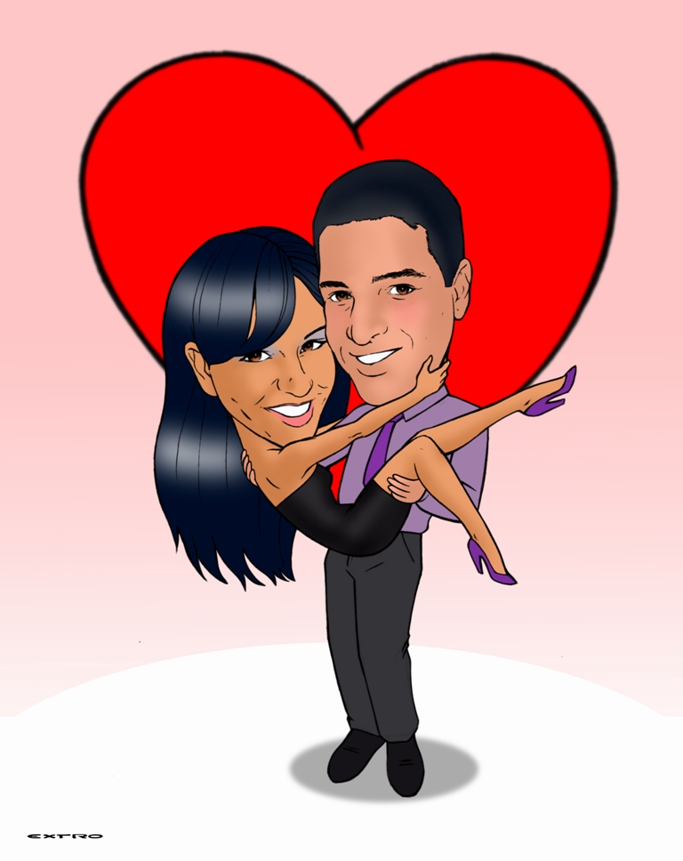 Couple Cartoon by extro on DeviantArt