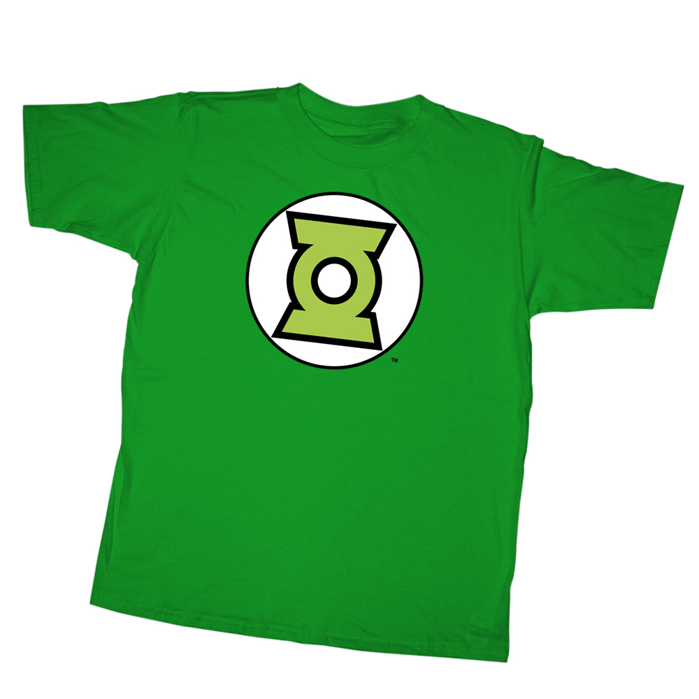 Justice League Men's - Green Lantern Symbol T-Shirt