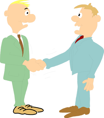 Cartoon Shaking Hands - ClipArt Best
