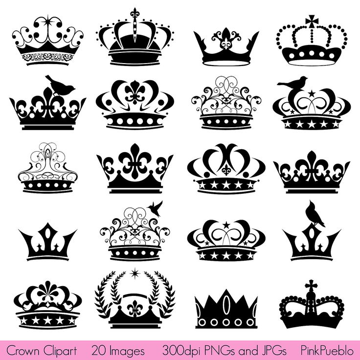 Crown Clipart Clip Art, Crown Silhouette Clipart Clip Art ...