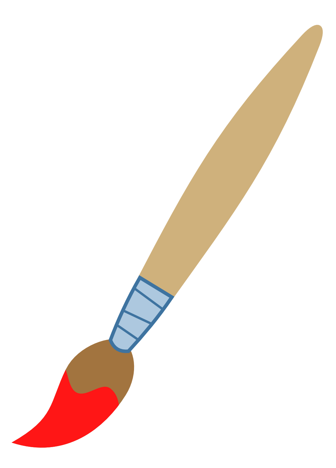 Artist Paint Brush Vector | Clipart Panda - Free Clipart Images