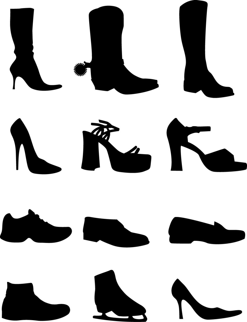 Shoe Vector - Cliparts.co