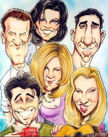 cartoon friends - Friends Photo (1042346) - Fanpop