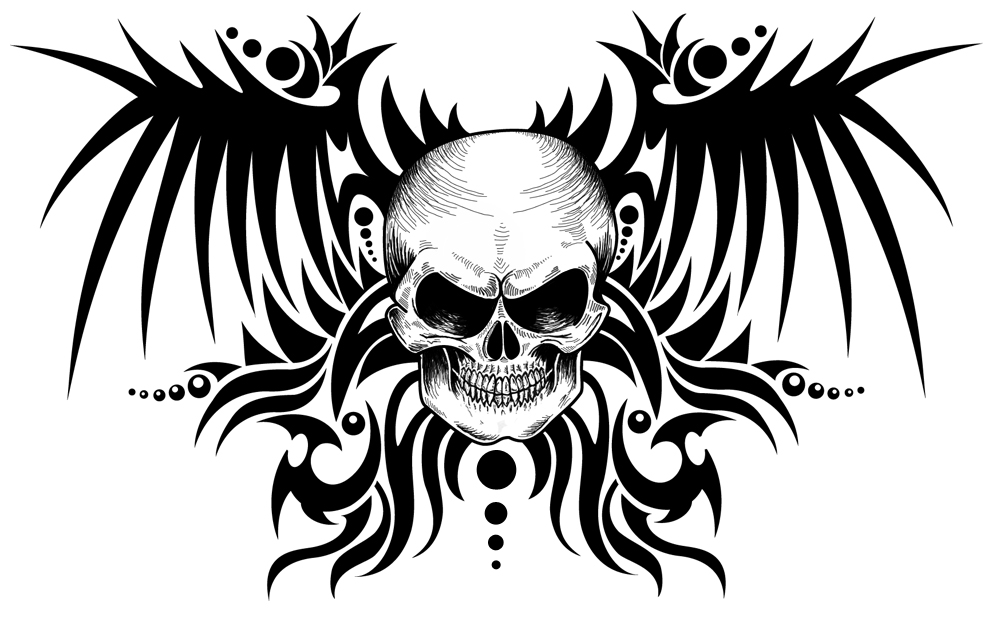 Abstract Skull Designs images