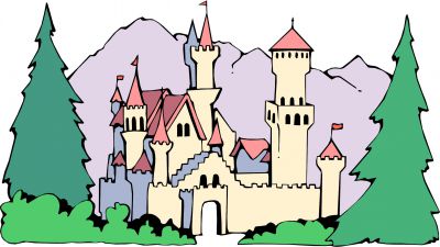 Cartoon Castle | Coloring Pages