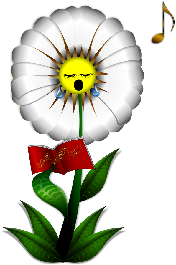 Daisy Fuchsia Clipart, vector clip art online, royalty free design ...