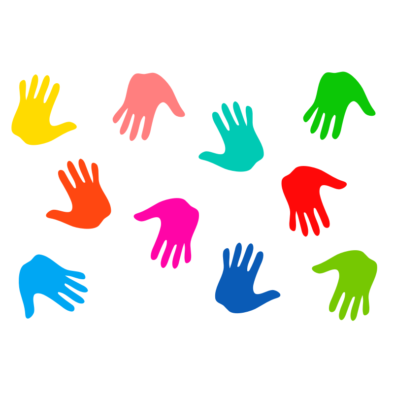 Clipart - Hand Prints