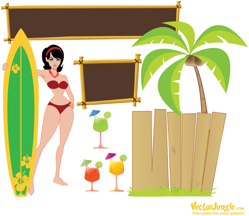 palm tree | VectorJungle - Free Vector Art, Vector Graphics and ...