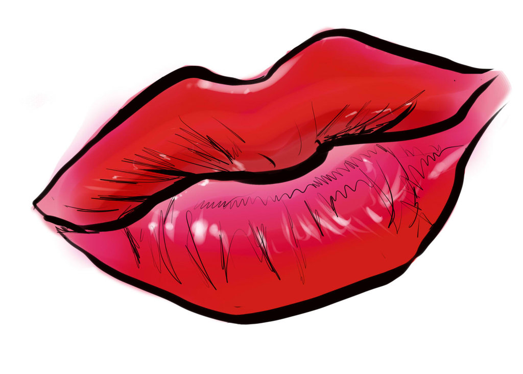 Red Lips by Handockt on deviantART