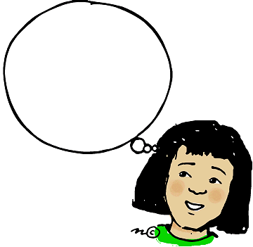student-think-bubble-clipart-thought-girl-color | Smart Speech ...