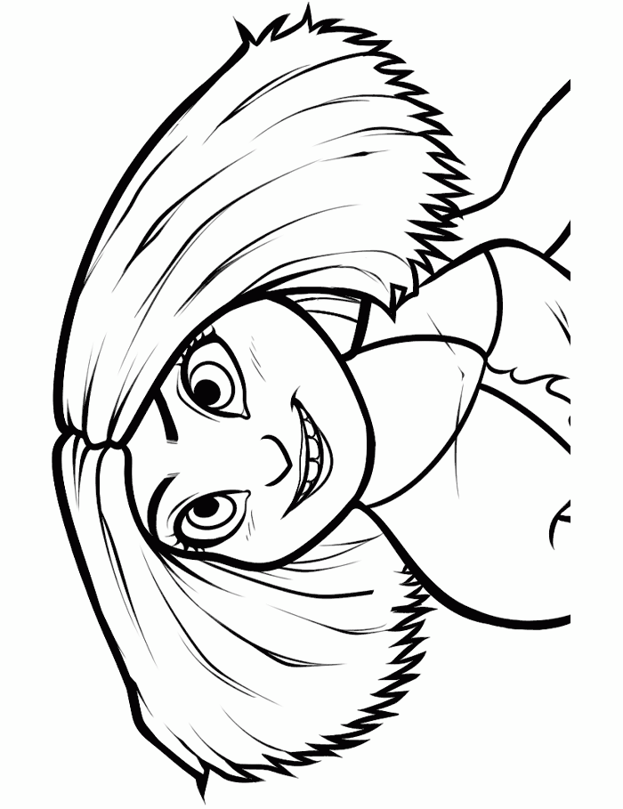 Kids Under 7: The Croods Coloring Pages