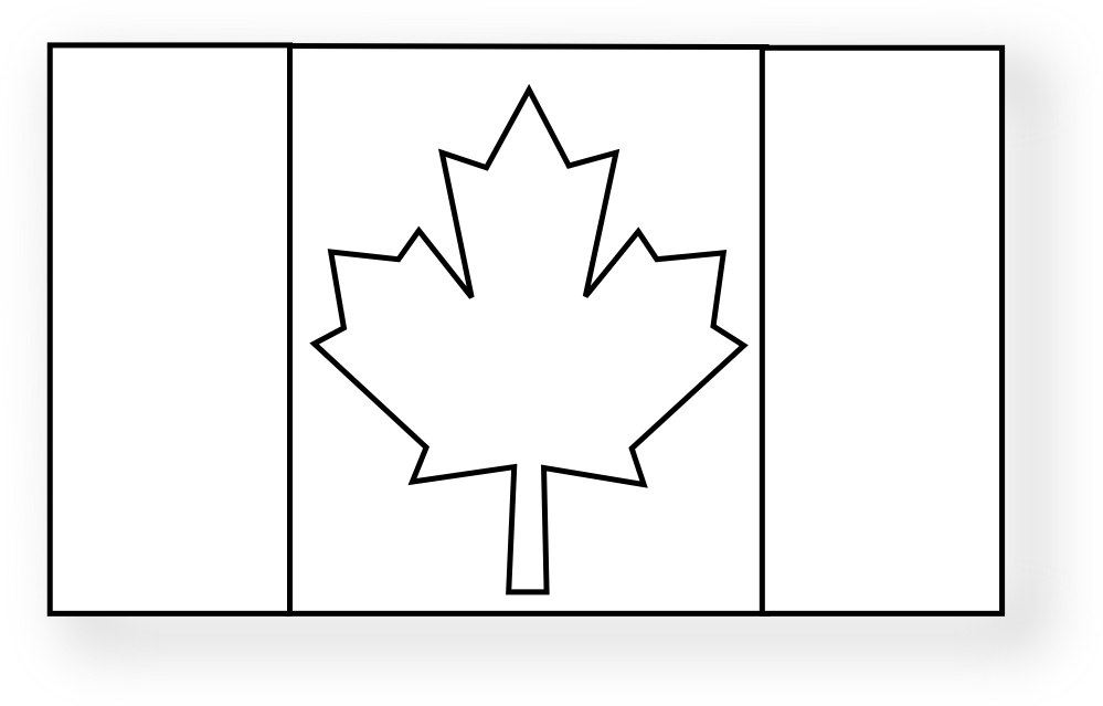 Canadian 2 Black White Pinterest Flag Drapeau flagartist.com SVG ...
