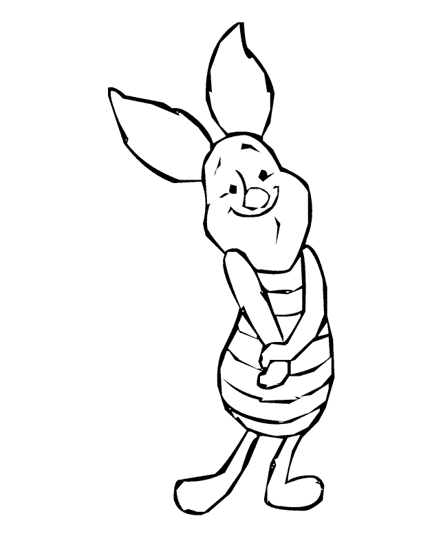 Piglet coloring pictures | coloring pages for kids, coloring pages ...