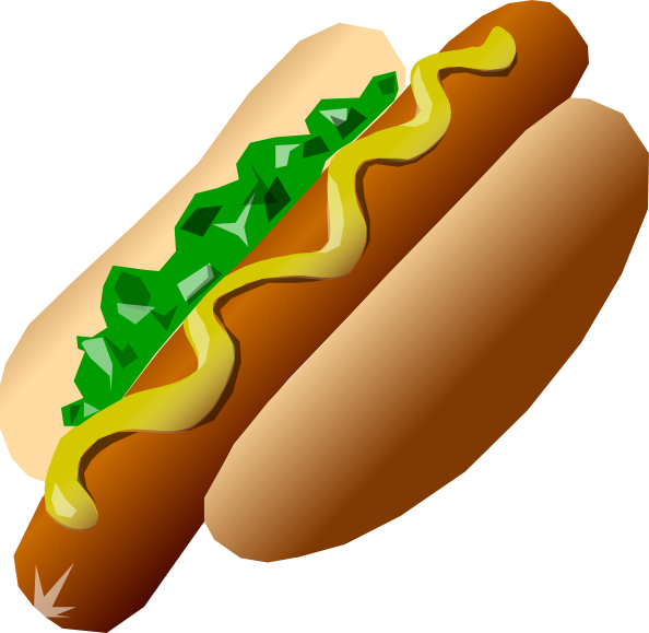 Plain Hot Dog Clip Art Images & Pictures - Becuo