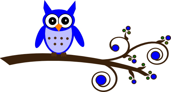 Blue Owl Clip Art - ClipArt Best