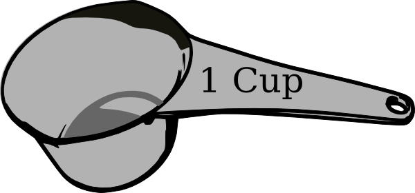 Dry Measuring Cup Clipart | Clipart Panda - Free Clipart Images