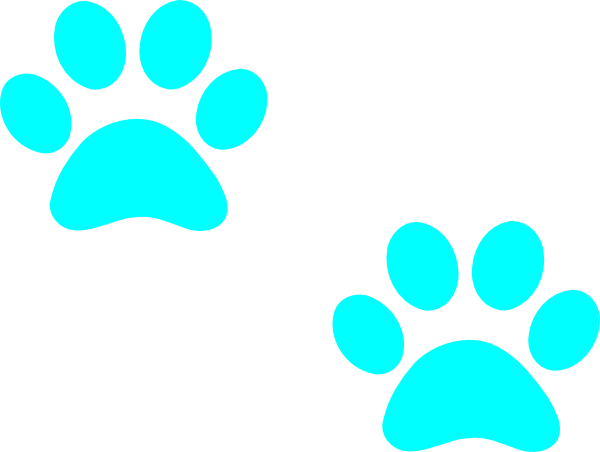 Puppy Paw Print clip art - vector clip art online, royalty free ...