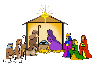 Pix For > Away In A Manger Clipart
