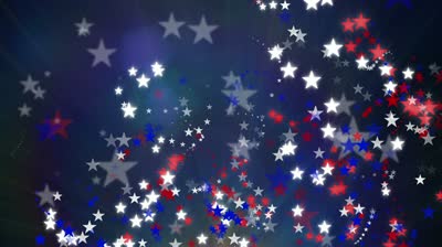 Red White And Blue Stars Background Stock Footage Video 4977047 ...