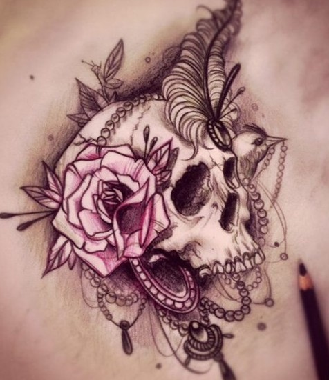 50 Cool Skull Tattoos Designs | Pretty Designs