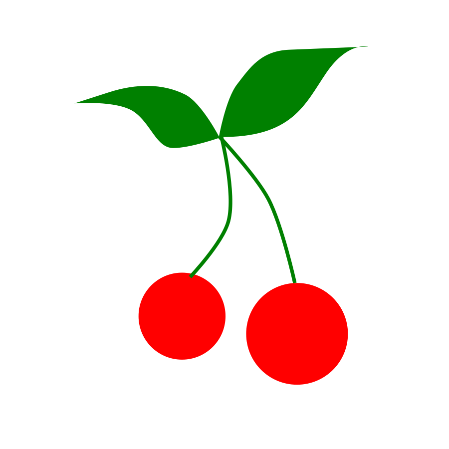 Cherry Clipart Black And White | Clipart Panda - Free Clipart Images