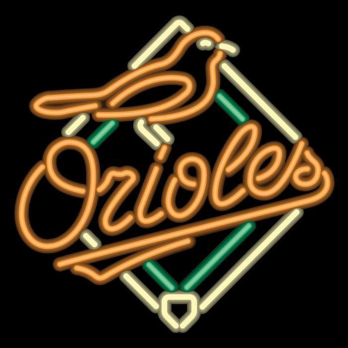 Neon Signs—Baltimore Orioles at Brookstone. Buy Now!