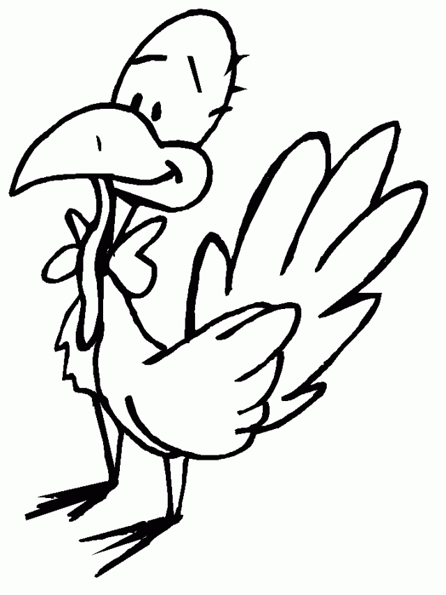turkey coloring pages for children | Printable Coloring Pages